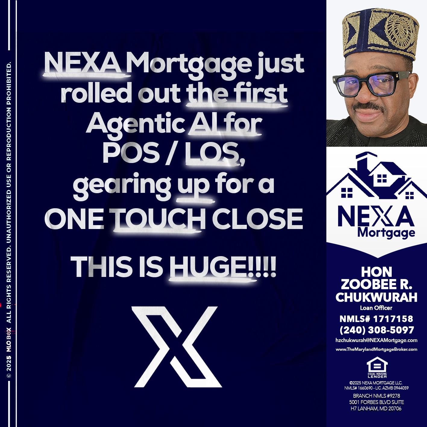 NEXA MORTGAGE - Hon Zoobee R Chukwurah -Mortgage Loan Originator