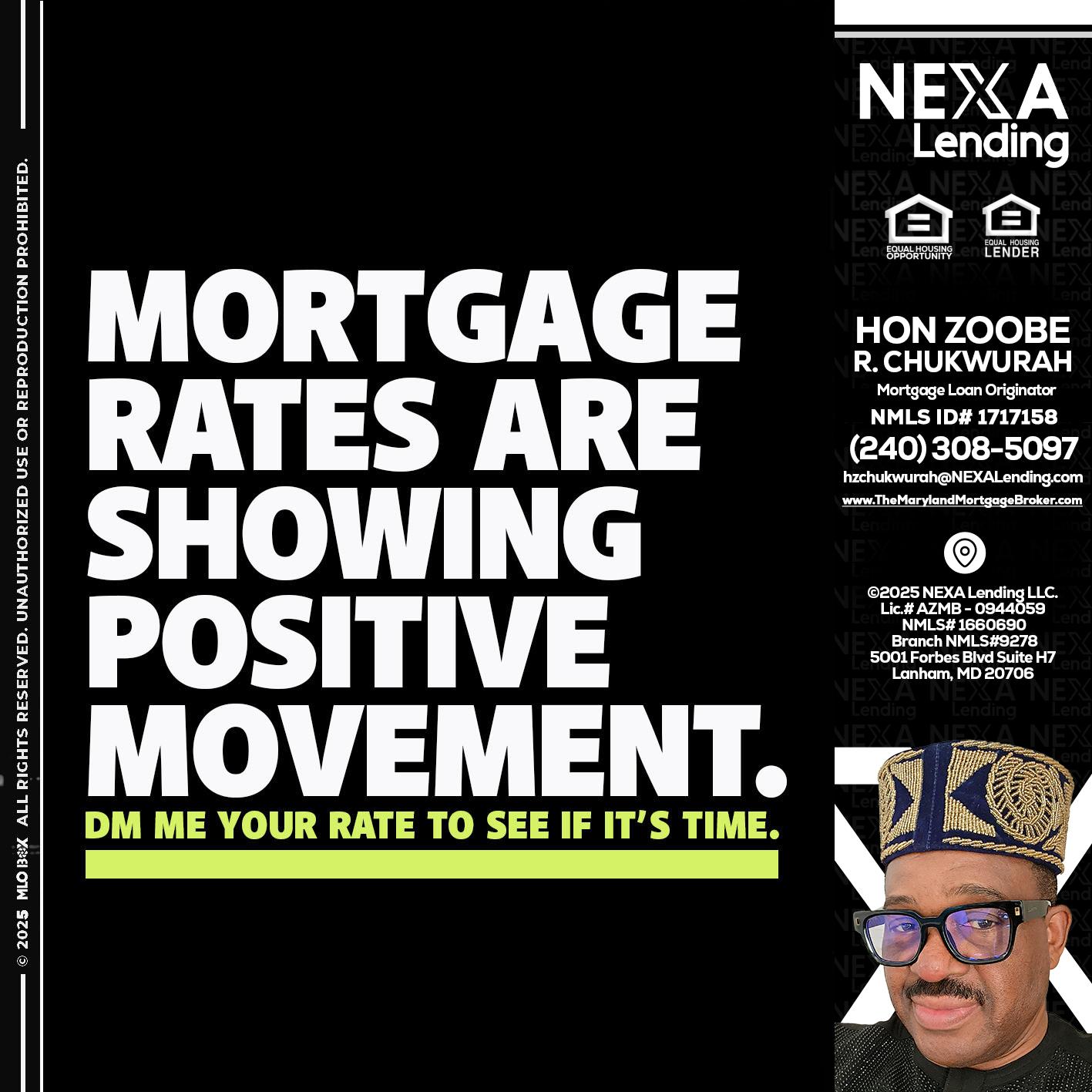 MORTGAGE - Hon Zoobee R Chukwurah -Mortgage Loan Originator