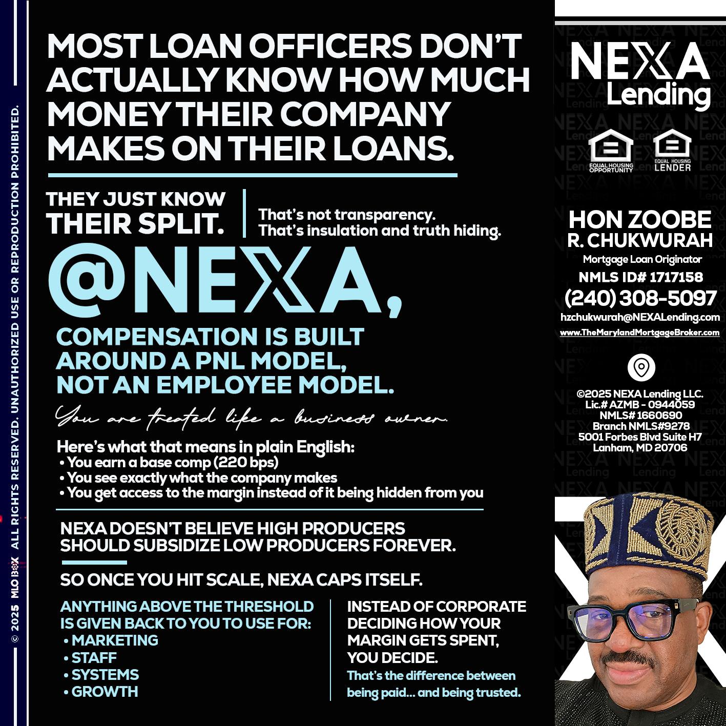 @NEXA - Hon Zoobee R Chukwurah -Mortgage Loan Originator