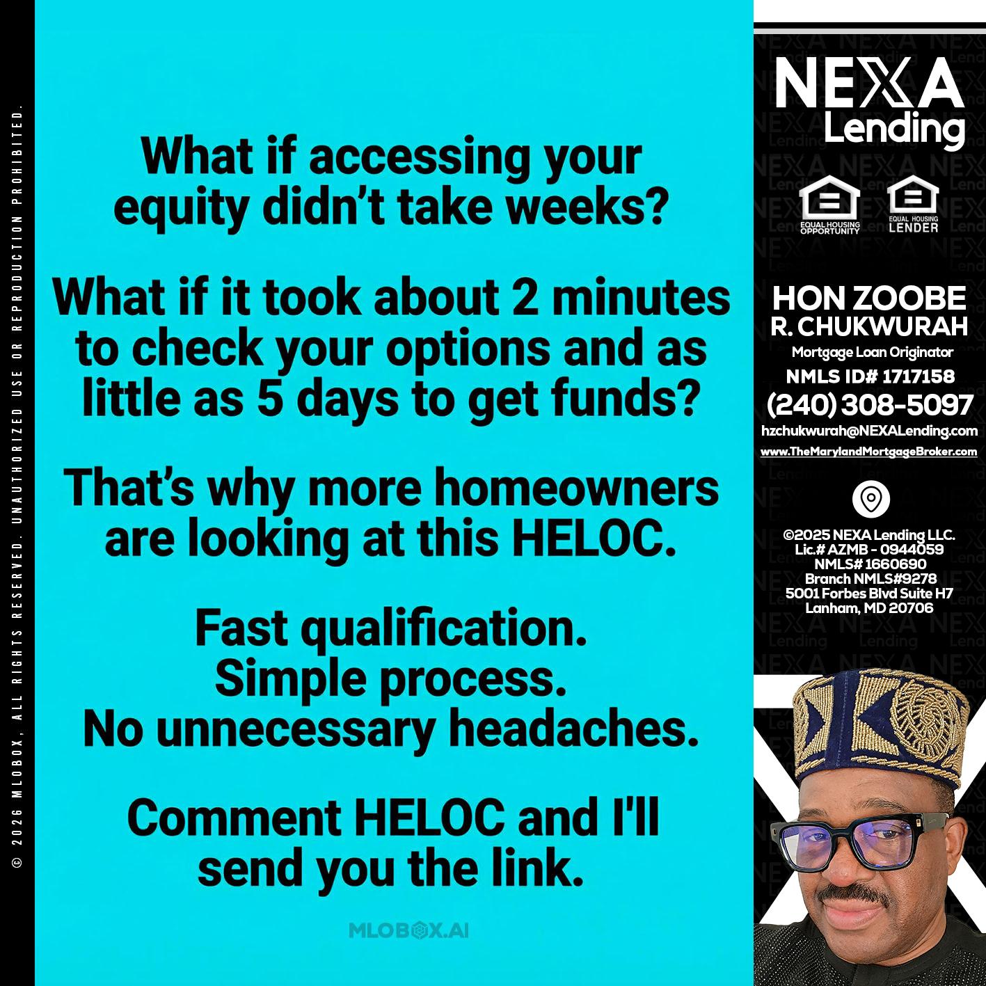 what if - Hon Zoobee R Chukwurah -Mortgage Loan Originator