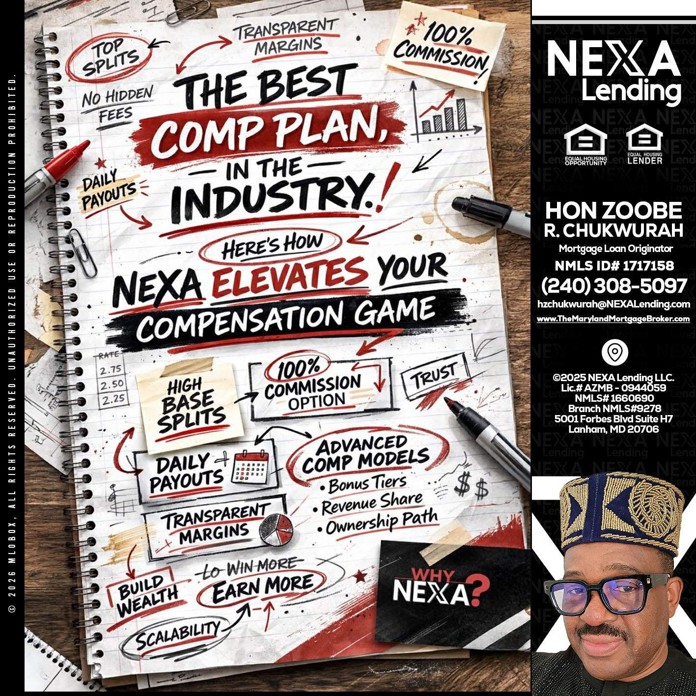 THE BEST COMP - Hon Zoobee R Chukwurah -Mortgage Loan Originator