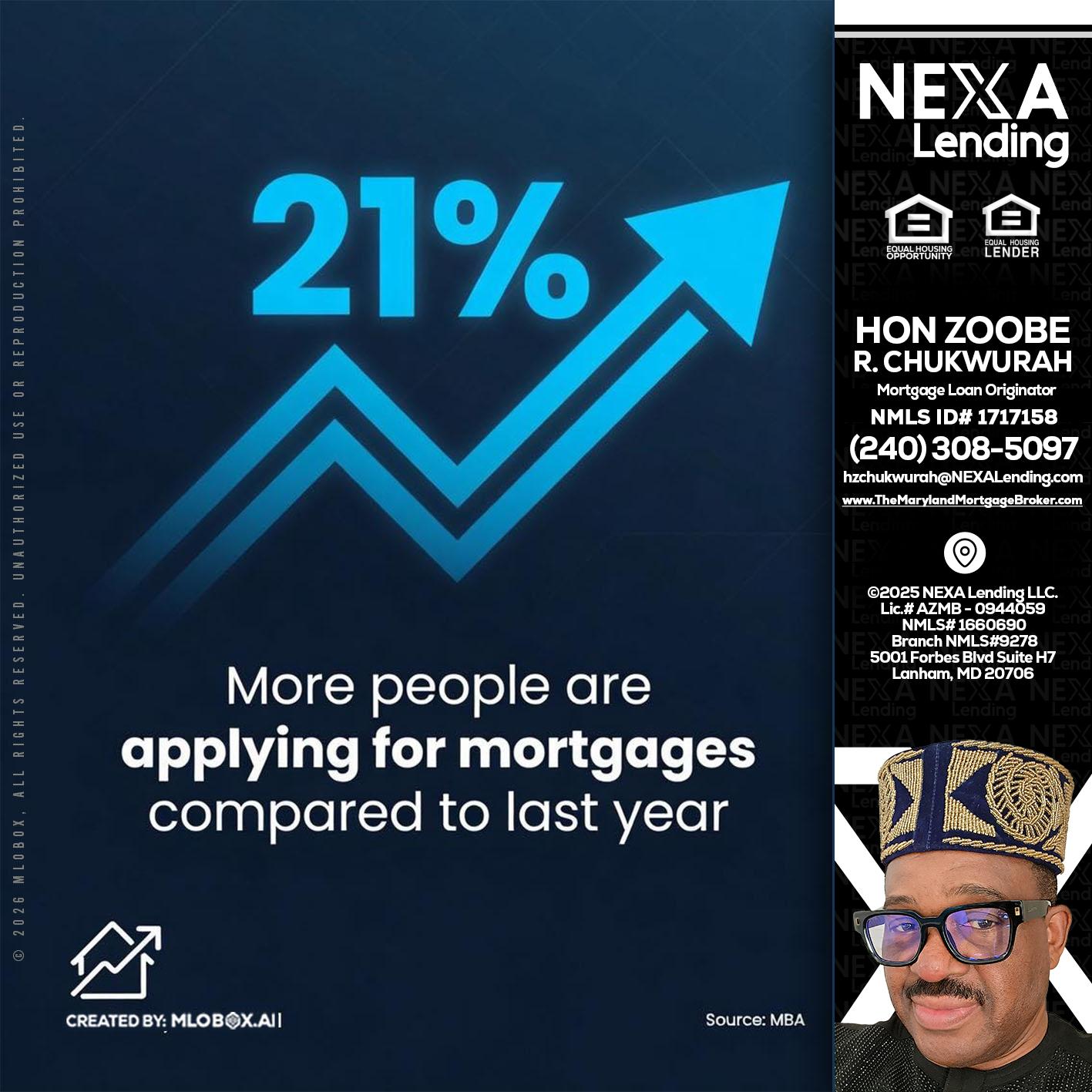 21% - Hon Zoobee R Chukwurah -Mortgage Loan Originator